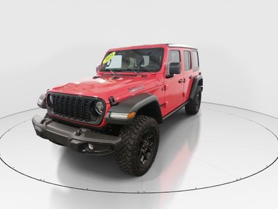2025 Jeep Wrangler — rear three-quarter view
