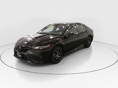 2024 Toyota Camry — rear three-quarter view