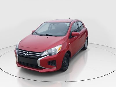2024 Mitsubishi Mirage — rear three-quarter view