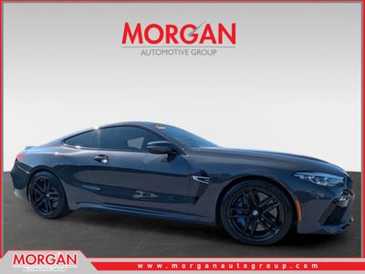 2020 BMW M8 Base in Gray — front three-quarter view