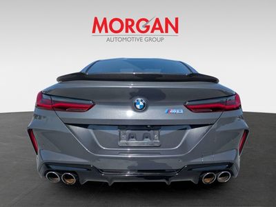 2020 BMW M8 — interior view