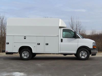 2026 Chevrolet Express 3500 — side profile view