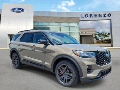 2026 Ford Explorer — rear three-quarter view