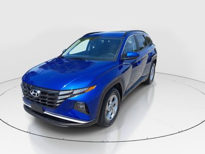 2024 Hyundai Tucson — rear three-quarter view