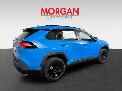 2020 Toyota RAV4 Hybrid — rear three-quarter view