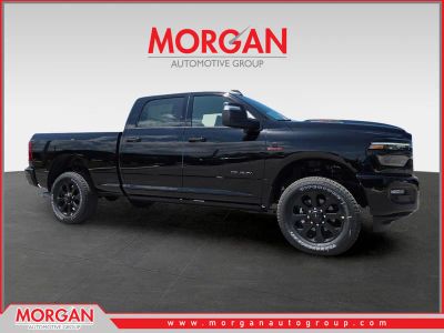 2026 Ram 2500 Laramie in Black — front three-quarter view