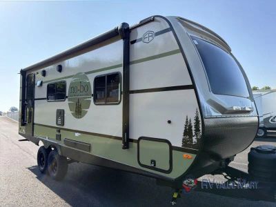 2027 Forest River RV No Boundaries — front three-quarter view