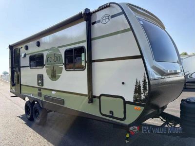 2027 Forest River RV No Boundaries — rear three-quarter view