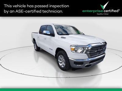 2024 Ram 1500 Laramie 4x4 Crew Cab 5'7" Box — front three-quarter view