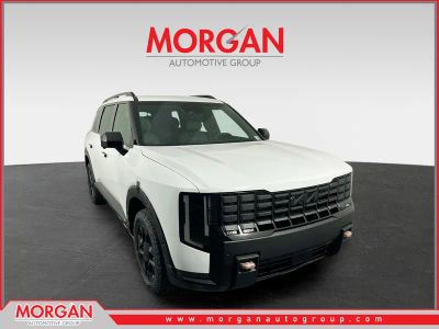 2027 Kia Telluride X-Pro SX-Prestige in Glacial White Pearl — front three-quarter view