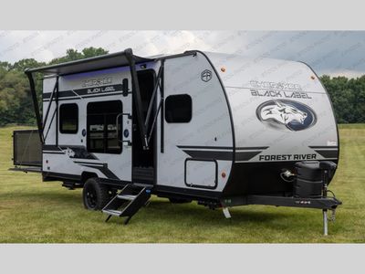2026 Forest River Cherokee Wolf Pup Black Label — front three-quarter view