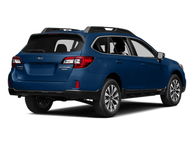 2015 Subaru Outback — rear three-quarter view