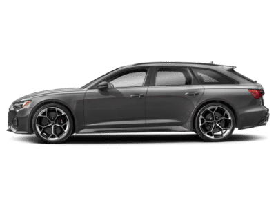 2026 Audi RS 6 Avant — rear three-quarter view