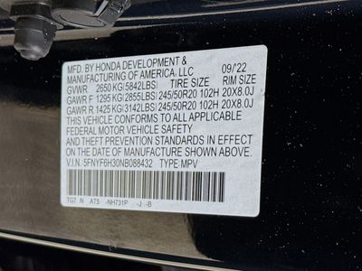 2022 Honda Pilot — photo 36 view