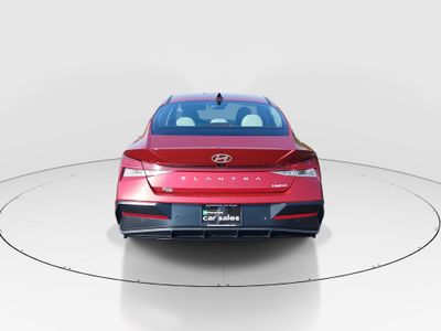2024 Hyundai Elantra — engine compartment view