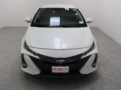2020 Toyota Prius Prime FWD — rear three-quarter view
