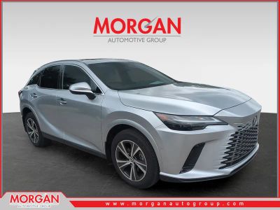 2024 Lexus RX 350 Premium Plus in Silver — front three-quarter view
