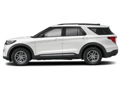 2026 Ford Explorer — rear three-quarter view