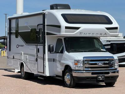 2027 Entegra ODYSSEY — front three-quarter view