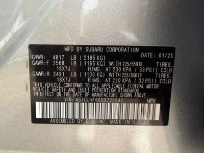 2025 Subaru Crosstrek — photo 30 view