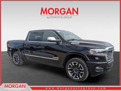 2026 Ram 1500 Limited in Black — front three-quarter view