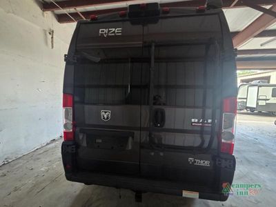 2022 Thor Motor Coach Rize — rear three-quarter view