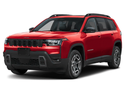 2026 Jeep Cherokee Limited in Red — front three-quarter view