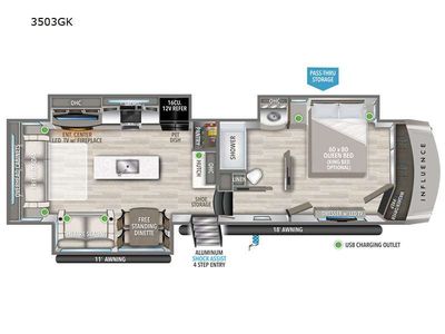 2024 Grand Design Influence - Photo 2