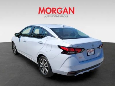 2025 Nissan Versa — rear three-quarter view