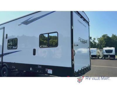2027 Forest River RV Vengeance Rogue Armored — rear three-quarter view