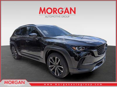 2026 Mazda CX-50 2.5 Turbo in Black — front three-quarter view