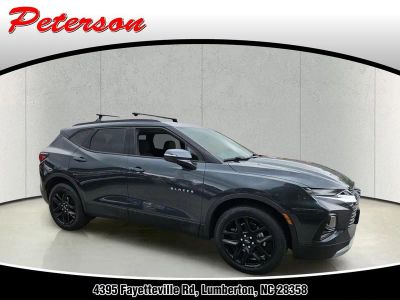 2020 Chevrolet Blazer AWD 2LT in Graphite Metallic — front three-quarter view