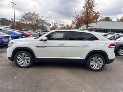 2023 Volkswagen Atlas Cross Sport — rear three-quarter view