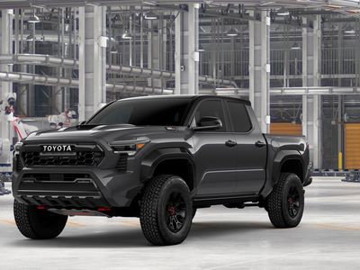 2026 Toyota Tacoma Tacoma TRD Pro in Underground with Black roof — front three-quarter view