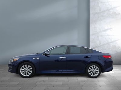 2018 Kia Optima — rear three-quarter view