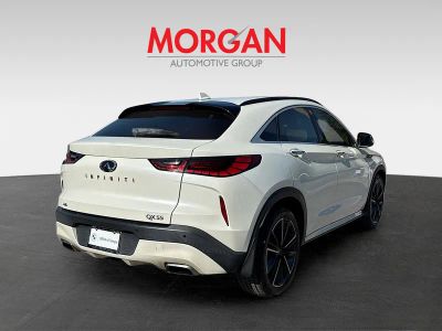 2022 INFINITI QX55 — rear three-quarter view