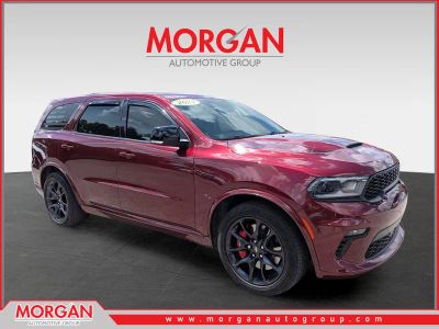 2021 Dodge Durango R/T in Octane Red Pearlcoat — front three-quarter view