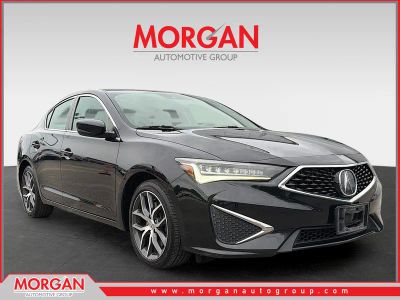 2019 Acura ILX Premium Package in Majestic Black Pearl — front three-quarter view