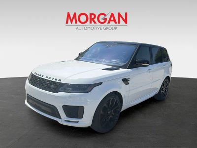 2021 Land Rover Range Rover Sport — rear three-quarter view