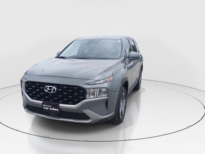 2023 Hyundai Santa Fe — rear three-quarter view