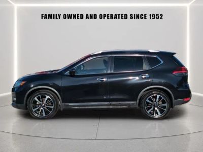 2018 Nissan Rogue — rear three-quarter view