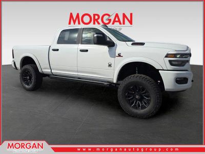 2026 Ram 2500 Big Horn in White — front three-quarter view