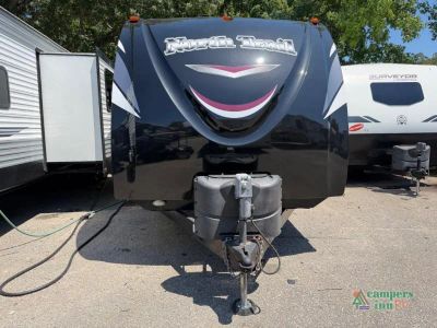 2017 Heartland North Trail — rear three-quarter view