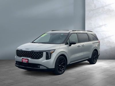 2026 Kia Carnival Hybrid — front three-quarter view