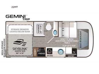 2025 Thor Motor Coach Gemini TRIP - Photo 15