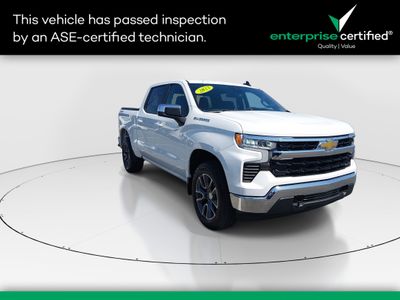 2023 Chevrolet Silverado 1500 4WD Crew Cab 147" LT w/2FL — front three-quarter view