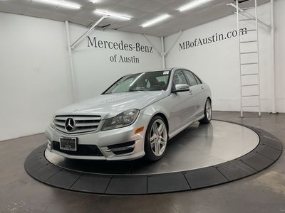 2012 Mercedes-Benz C-Class — rear three-quarter view