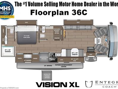 2026 Entegra Coach Vision XL - Photo 8