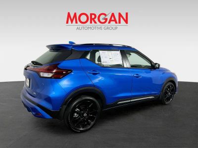 2022 Nissan Kicks — rear three-quarter view