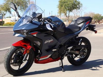 2026 Kawasaki Ninja 500 ABS Metallic Matte Twilight Blue - Photo 2